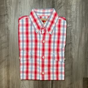 Larry Mahan Cowboy Collection Western Short Sleeve Button Down - Small